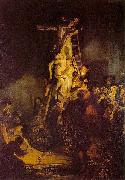 REMBRANDT Harmenszoon van Rijn Descent from the Cross. Germany oil painting artist